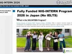 Fully Funded NIG-INTERN Program 2026 in Japan (No IELTS) Fully Funded NIG-INTERN Program 2026 in Japan (No IELTS)