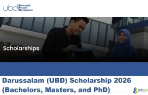 Fully Funded Universiti Brunei Darussalam (UBD) Scholarship 2026 (Bachelors, Masters, and PhD)