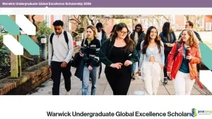 Fully Funded University of Warwick Global Excellence Scholarship 2026 (Undergraduate Awards in UK)