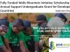 Fully Funded Wells Mountain Initiative Scholarship 2026 (1,500 Annual Support Undergraduate Grant for Developing Countries)