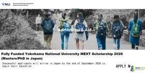 Fully Funded Yokohama National University MEXT Scholarship 2026 (Masters & PhD in Japan)
