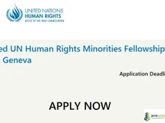 Fully Supported UN Human Rights Minorities Fellowship Programme (MFP) 2026 in Geneva Fully Supported UN Human Rights Minorities Fellowship Programme (MFP) 2026 in Geneva