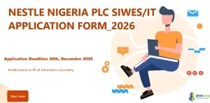 Nestle Nigeria IT-SIWES Internship Program 2026 (Training With Monthly Stipend)