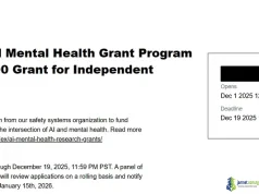 OpenAI AI and Mental Health Grant Program 2026 ( 100,000 Grant for Independent Researchers)