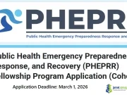 Public Health Emergency Preparedness, Response, and Recovery PHEPRR Fellowship 2026 (Professional Training for Public Health Practitioners in West Africa) Public Health Emergency Preparedness, Response, and Recovery PHEPRR Fellowship 2026 (Professional Training for Public Health Practitioners in West Africa)