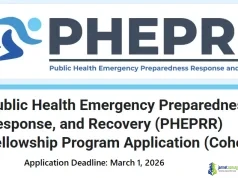 Public Health Emergency Preparedness, Response, and Recovery PHEPRR Fellowship 2026 (Professional Training for Public Health Practitioners in West Africa) Public Health Emergency Preparedness, Response, and Recovery PHEPRR Fellowship 2026 (Professional Training for Public Health Practitioners in West Africa)