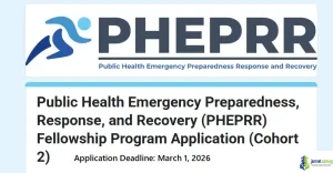 Public Health Emergency Preparedness, Response, and Recovery PHEPRR Fellowship 2026 (Professional Training for Public Health Practitioners in West Africa)