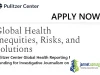 Pulitzer Center Global Health Reporting Program 2026 (Funding for Investigative Journalism on Health Inequities)