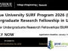 Purdue University SURF Program 2026 (Paid Undergraduate Research Fellowship in USA)