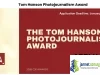 Tom Hanson Photojournalism Award 2026 (6-Week Paid Internship at The Canadian Press)