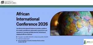 University of Bradford African International Conference 2026 (African Renaissance & Sustainable Development)