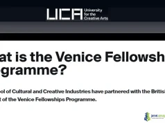 Venice Fellowships Programme 2026 (UCA & British Council Creative Opportunity in Italy) Venice Fellowships Programme 2026 (UCA & British Council Creative Opportunity in Italy)