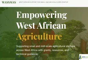 WASSMAS Agriculture Grant 2026 ( 10,000 Funding for Agro-Startups in West Africa)