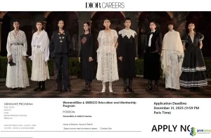 Women@Dior & UNESCO Education and Mentorship Program 2026 (Fully Supported Mentorship for Young Women Leaders)