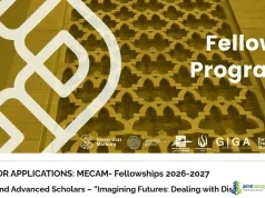 Fully Funded (MECAM) Merian Centre for Advanced Studies in the Maghreb Fellowship 2027 Fully Funded Merian Centre for Advanced Studies in the Maghreb (MECAM) Fellowship 2027