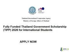 Fully Funded Thailand Government Scholarship (TIPP) 2026