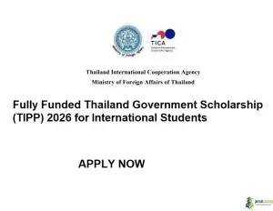 Fully Funded Thailand Government Scholarship (TIPP) 2026