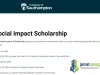 Fully Funded University of Southampton Social Impact Scholarship 2026 (PhD Scholarship UK)