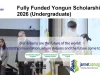 Fully Funded Yongun Scholarship 2026 (Undergraduate)