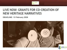 Goethe Institut Co-Creation Grants 2026 for Southern Africa (€55,000 Grant) Goethe Institut Co-Creation Grants 2026 for Southern Africa (€55,000 Grant)