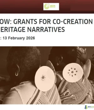 Goethe Institut Co-Creation Grants 2026 for Southern Africa (€55,000 Grant)