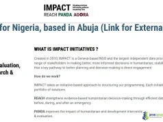 IMPACT Initiatives Research Manager 2026 (Paid Humanitarian Leadership Role in Abuja, Nigeria for International Experts) IMPACT Initiatives Research Manager 2026 (Paid Humanitarian Leadership Role in Abuja, Nigeria for International Experts)