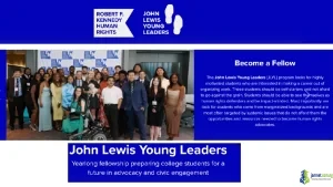 John Lewis Young Leaders Fellowship Program 2026-2027 (3,000 for US Undergraduate Students)