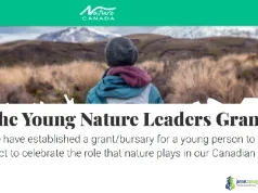 Nature Canada Young Nature Leaders Grant 2026 ($1,000 Funding) Nature Canada Young Nature Leaders Grant 2026 ($1,000 Funding)