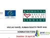 PACE Václav Havel Human Rights Prize 2026 (€60,000 Award) PACE Václav Havel Human Rights Prize 2026 (€60,000 Award)