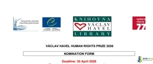PACE Václav Havel Human Rights Prize 2026 (€60,000 Award)