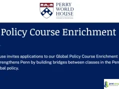PWH Global Policy Course Enrichment Grants 2026-2027 (15,000 Faculty Grants at the University of Pennsylvania)