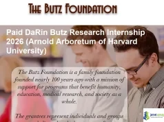 Paid DaRin Butz Research Internship 2026 (Arnold Arboretum of Harvard University)