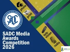SADC Media Awards Competition 2026 for Journalists (2,500 Prize Reward)