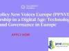 Salzburg Global Public Policy New Voices Europe 2026 (Cohort 5)