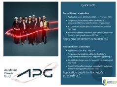Tu Graz University of Technology Austrian Power Grid (APG) Scholarship 2026 in Austria