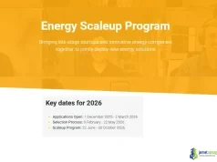 Virtual EnergyLab Scaleup Program 2026 for Energy Startups & Companies