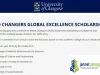 World Changers Global Excellence Scholarship 2026 for international undergraduate students at University of Glasgow