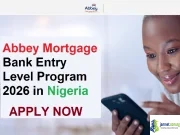 Abbey Mortgage Bank Entry Level Program 2026 in Nigeria Abbey Mortgage Bank Entry Level Program 2026