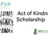 Act of Kindness Scholarship 2026 ($1,000 NPVA Award in USA)