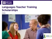 Apply for the British Council Teachers Training Scholarship 2026 Apply for the British Council Teachers Training Scholarship 2026
