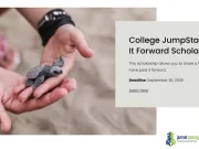 College JumpStart Pay It Forward Scholarship 2026 in USA College JumpStart Pay It Forward Scholarship 2026 in USA