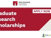 Fully Funded Macquarie University Graduate Research Scholarship 2026 (Masters & PhD in Australia) Fully Funded Macquarie University Graduate Research Scholarship 2026 (Masters & PhD in Australia)