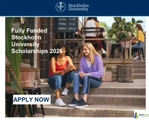 Fully Funded Stockholm University Scholarships 2026