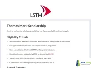 Fully Funded Thomas Mark Scholarship 2026 for Pediatricians at LSTM in United Kingdom (UK) Fully Funded Thomas Mark Scholarship 2026 for Pediatricians at LSTM in United Kingdom (UK)