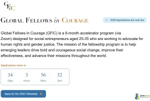 Global Fellows in Courage Program 2026