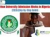 How University Admission Works in Nigeria (2026 Step-by-Step Guide)