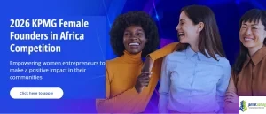 KPMG Female Founders in Africa Competition 2026