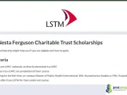 LSTM Allen and Nesta Ferguson Trust Scholarships 2026 LSTM Allen and Nesta Ferguson Trust Scholarships 2026