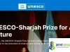 UNESCO-Sharjah Prize for Arab Culture 2026 ($30,000 Award)