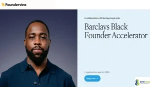 2026 Barclays Black Founder Accelerator (Career Funding Aid for Black Founders)